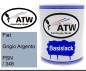 Preview: Fiat, Grigio Argento, PSN / 348: 1L Lackdose, von ATW Autoteile West.